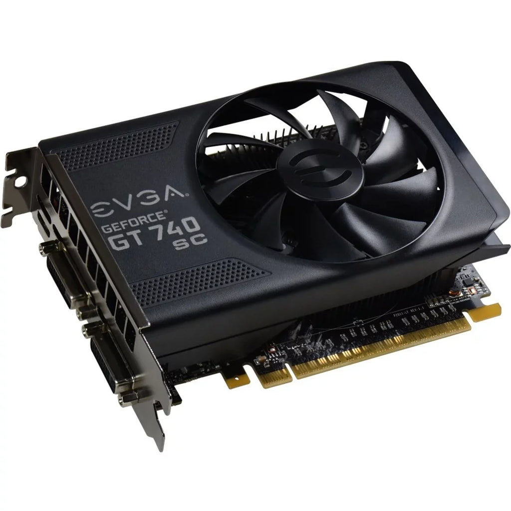 Graphic GT NVIDIA EVGA 2 GB DDR3 SDRAM GeForce Card, 740