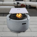 Heater Patio Fire Deflector-Turn Burner Pit Heat Cover Pit a 30"x30" into Fire