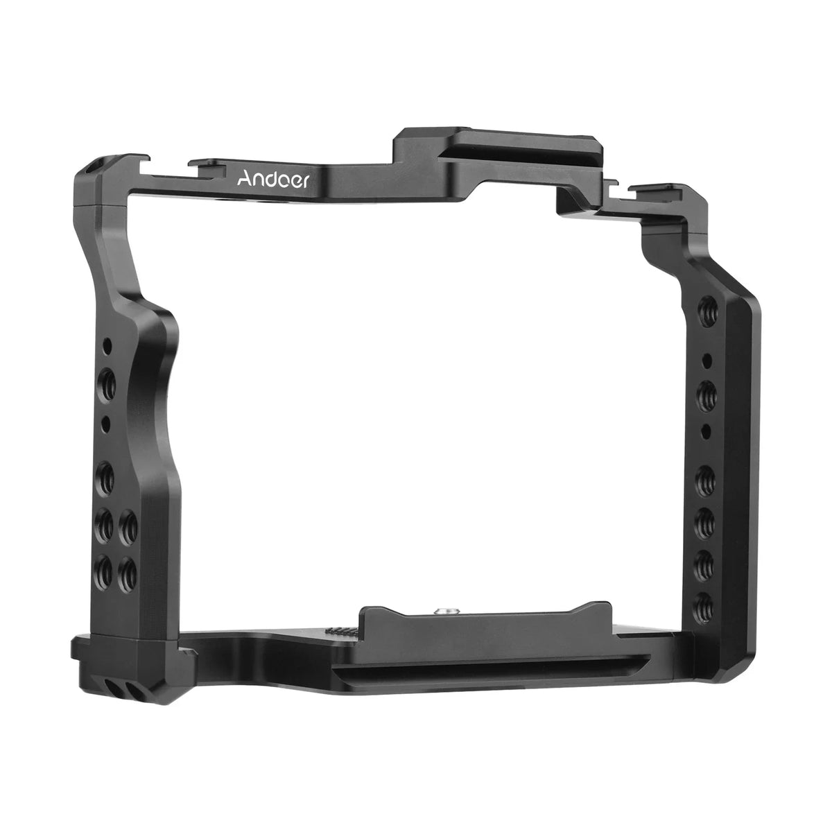 Cold Cage Alloy Numerous for A7III/ III/ A7R Video Shoe A7S with Aluminum 14 Andoer II II/ Cage Threads Inch Dual Mounts A7R A7II/ Replacement A7IV/