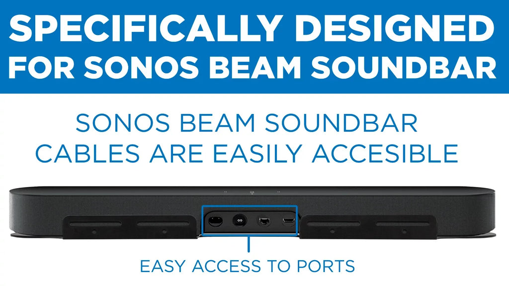 for Wall Wall for Beam Mount-It! Wall Soundbar Studs | Mount 16" Bracket Mount Sonos