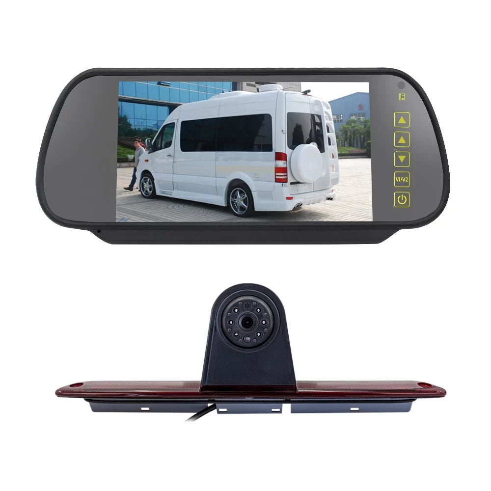 7in Brake walmeck (with Backup Sprinter/ Mercedes-Benz for Vans Monitor) Crafter Parking