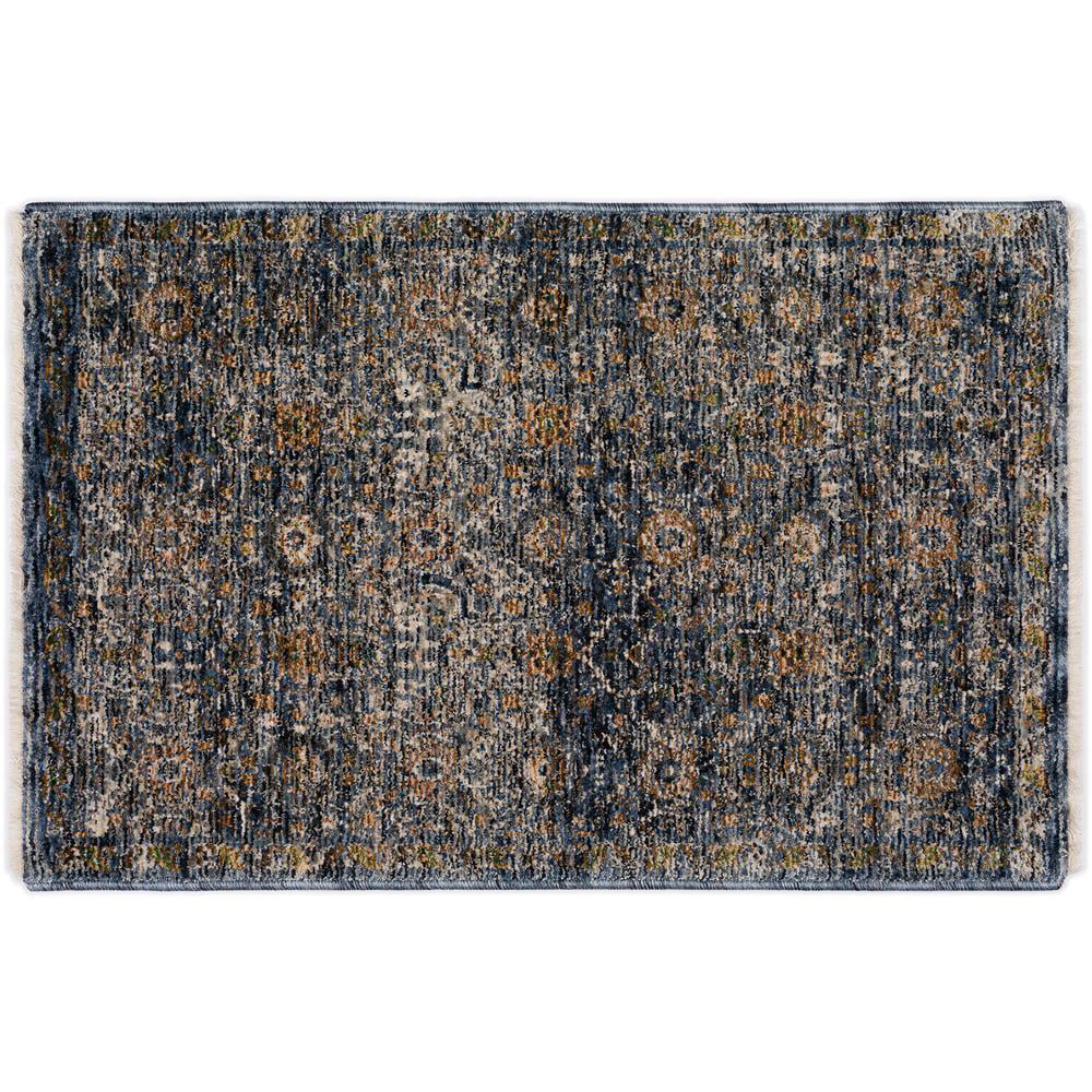 Dalyn Navy 2'6" YA6 Yarra x 1'8" Rug Rugs