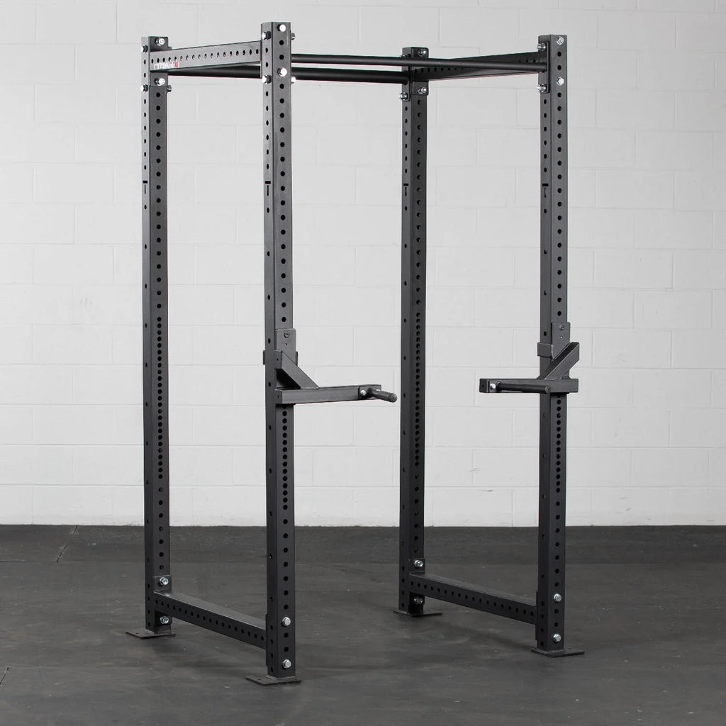 Fitness Dip Bars, Titan Mounted 3” Capacity, Tubular design X-3 880 Steel Dip X Rack Attachment, Series Fits J-Hook LB 3”