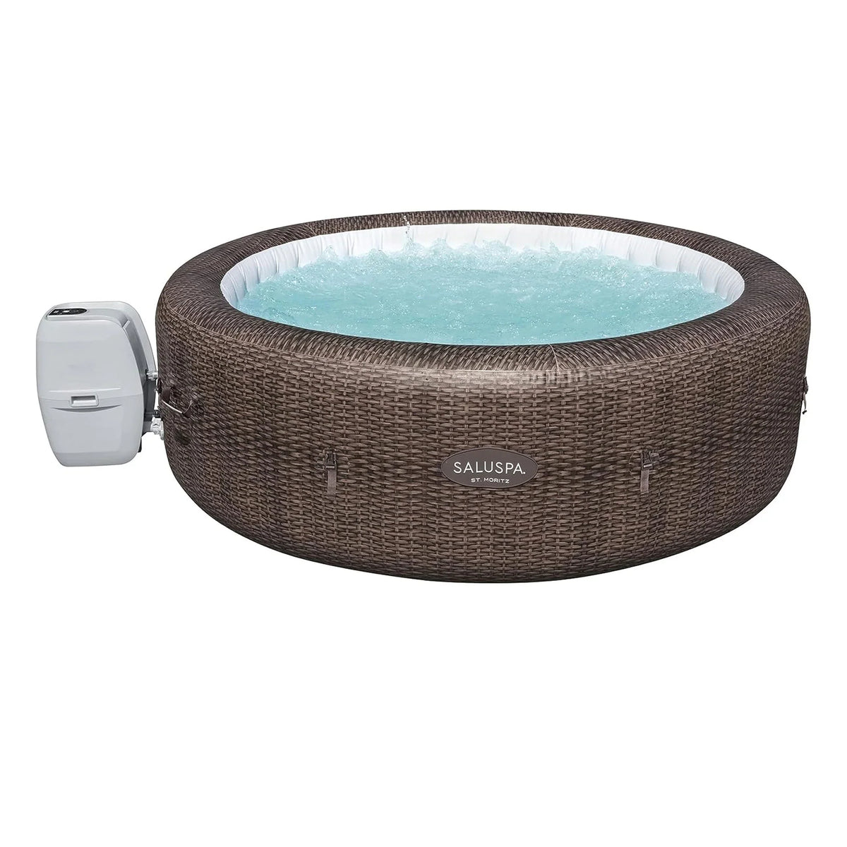 4 SaluSpa & Headrest St Bestway 4 Spa Hot w/Set Seat Pillows Moritz Tub of