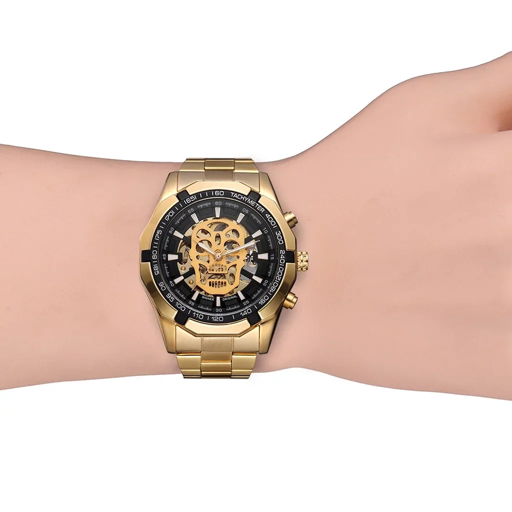 Watch Mechanical Dial Demon Luxury Business Men's Design Fashion Hollow