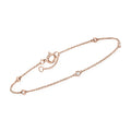 Pure RS 0.10 t.w. Adult ct. Ross-Simons in 14kt Diamond Station Gold, Bracelet Rose by Women's,