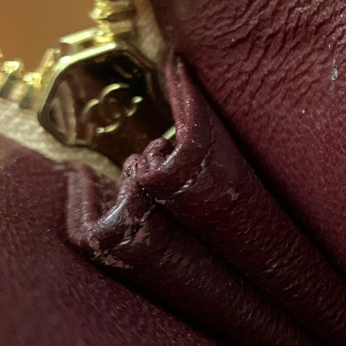 Authenticated Unisex Pre-Owned Affinity Tote Caviar Leather Business Bag Shopping (Good) Pink Tote