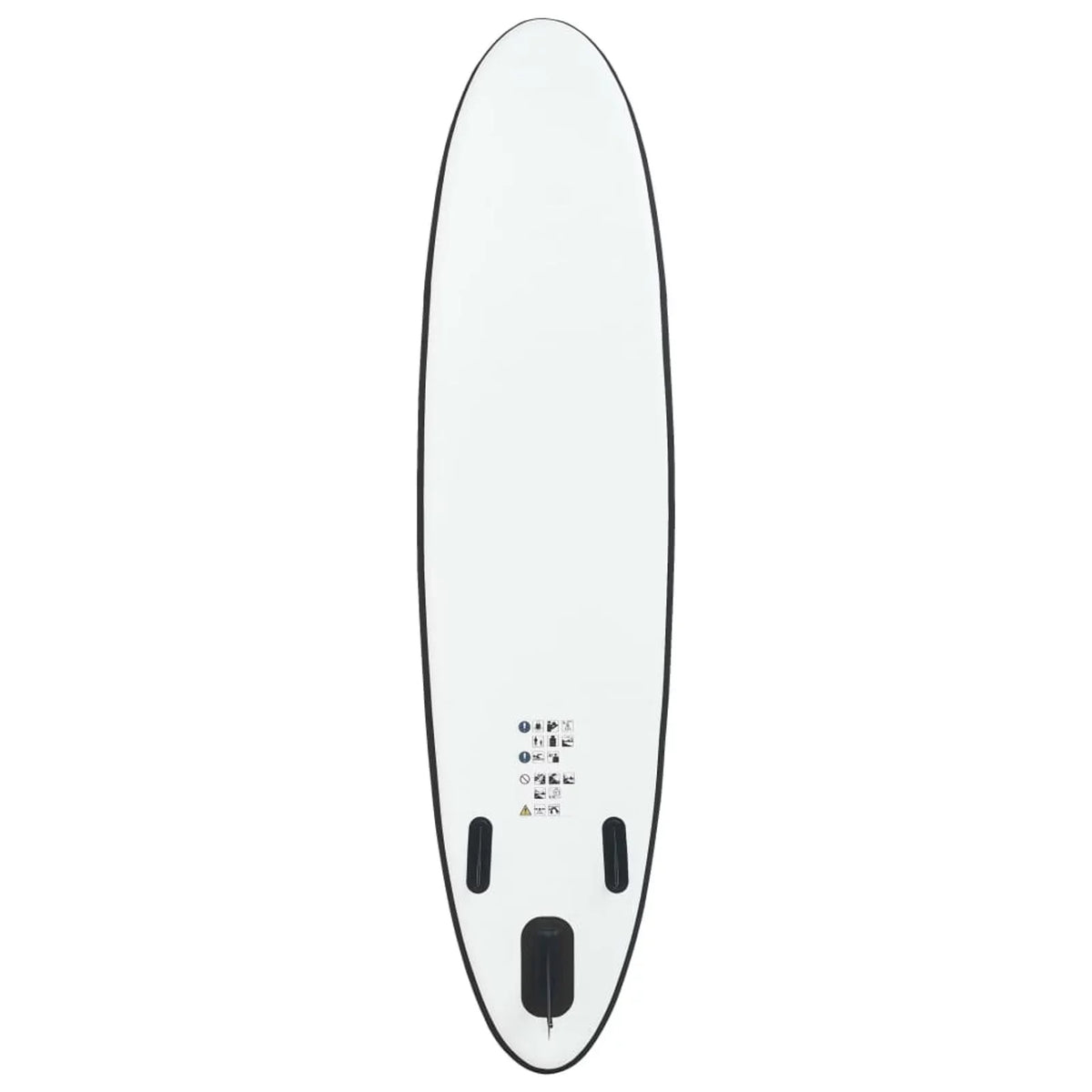 and Paddleboard Black ametoys White Inflatable Set