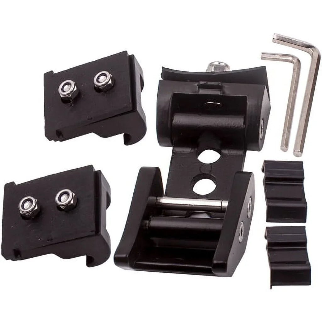 2Pcs JK 2018 Door Locking - Unlimited Latch Jeep Wrangler 2 & Door Hood 2007 for 4 Catch