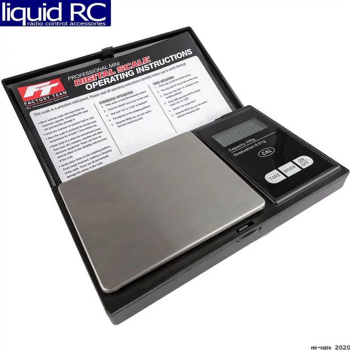 Digital Team Associated ASC1522 Car/Truck Parts Factory 100/0.01g Team Option Scale Electric