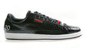 MEN WOMEN 7 5.5 SHOES SPORTIE LA. / SKIN UNISEX BLACK CROCODILE NEW MATCH
