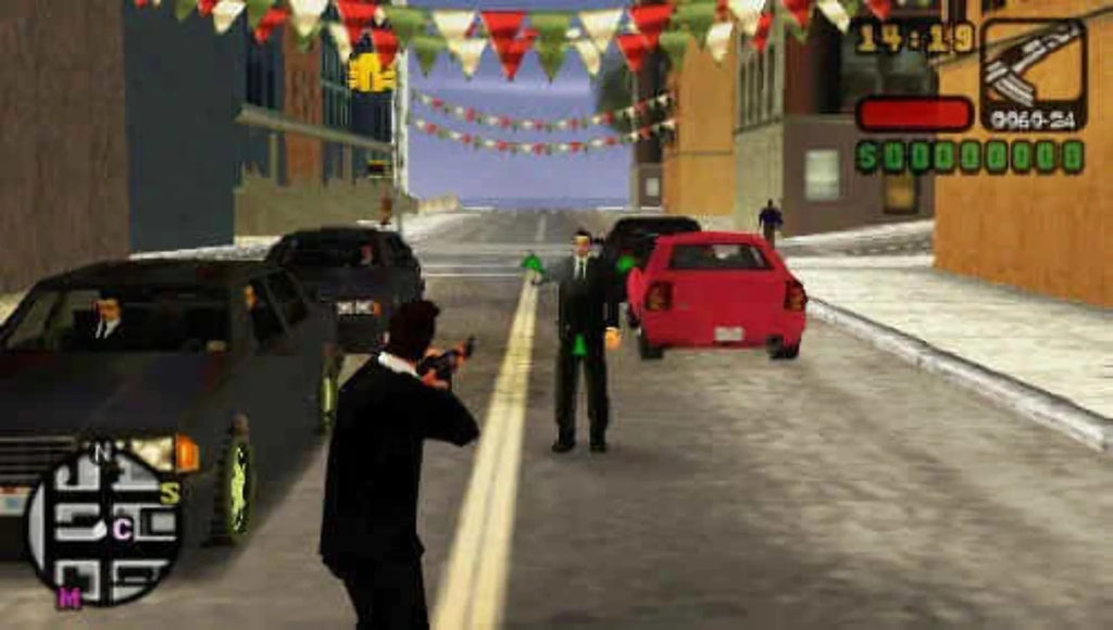 PSP Stories Theft | Liberty Auto: City | Portable Grand PlayStation