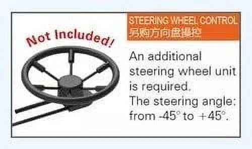 Adjustable Speed Shaft Fishing 5.0 with Inch Stepless HASWING F Power Brushless Freshwater Lanyard Electric 31.5 Boat – Saltwater 24V Ventura Safety HP 5 Trolling Control and Motor