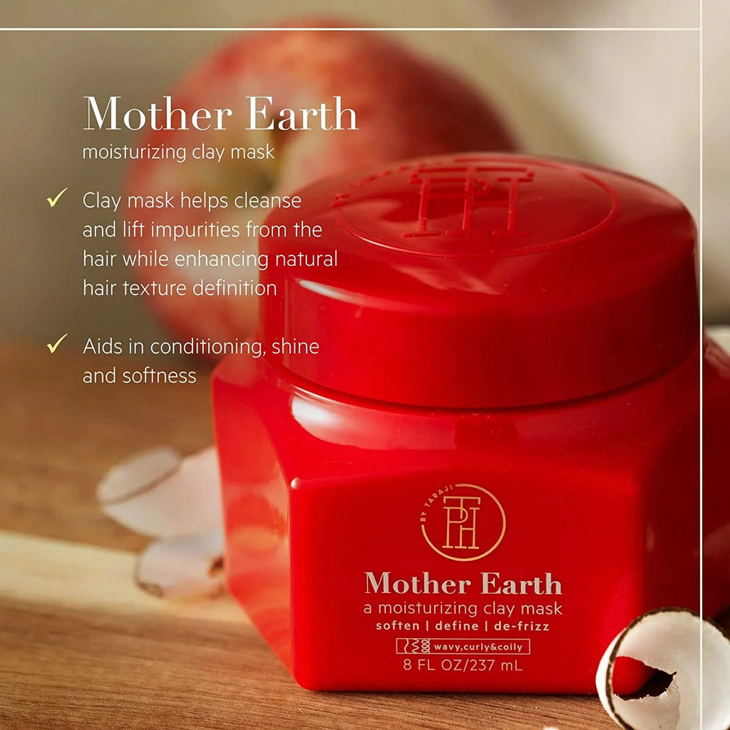 Taraji 8oz 2 Earth Mask- - Clay Mother Defining by Pack TPH
