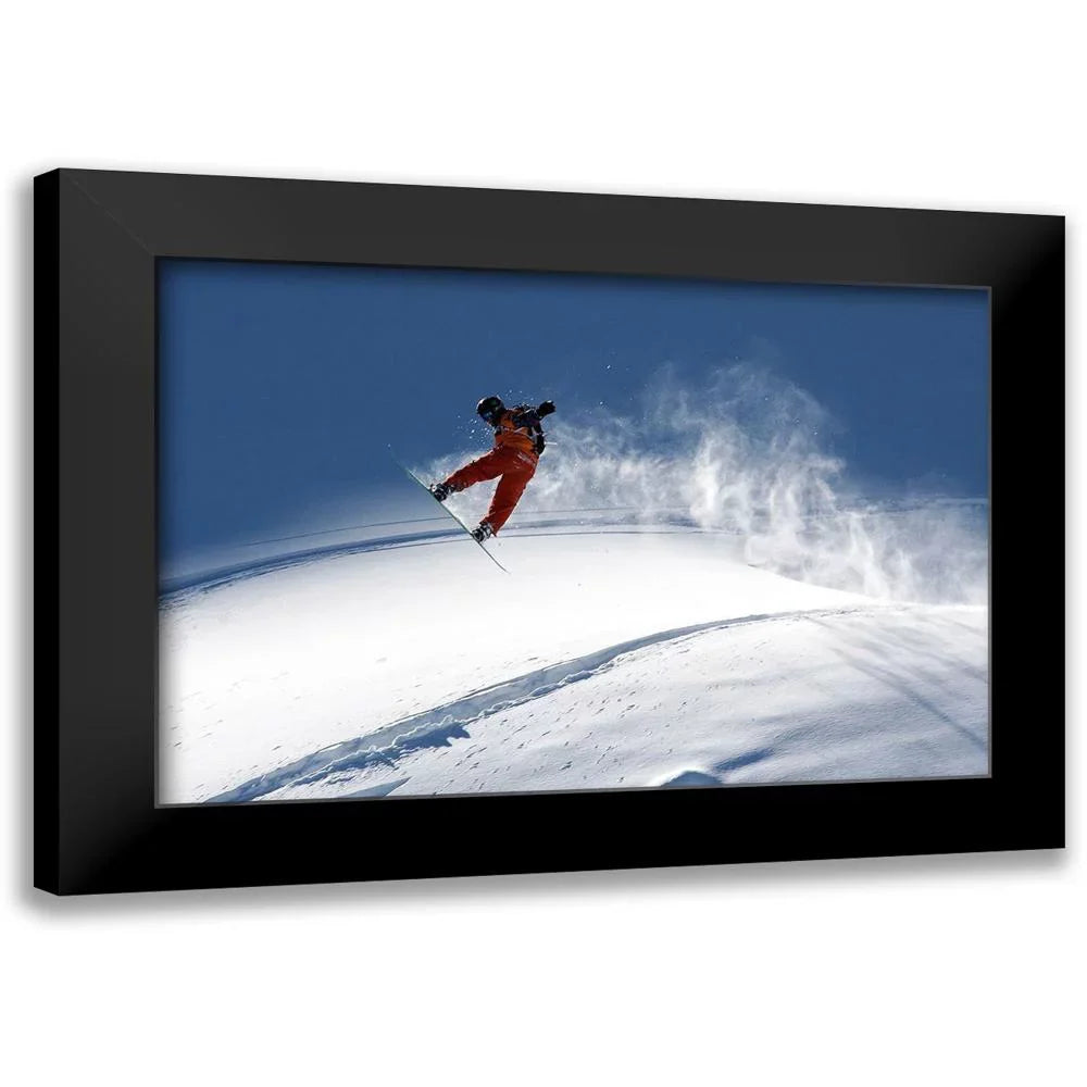Freerider Modern Framed - Titled Art Vasenev, Museum Black 18x13 Evgeny Print