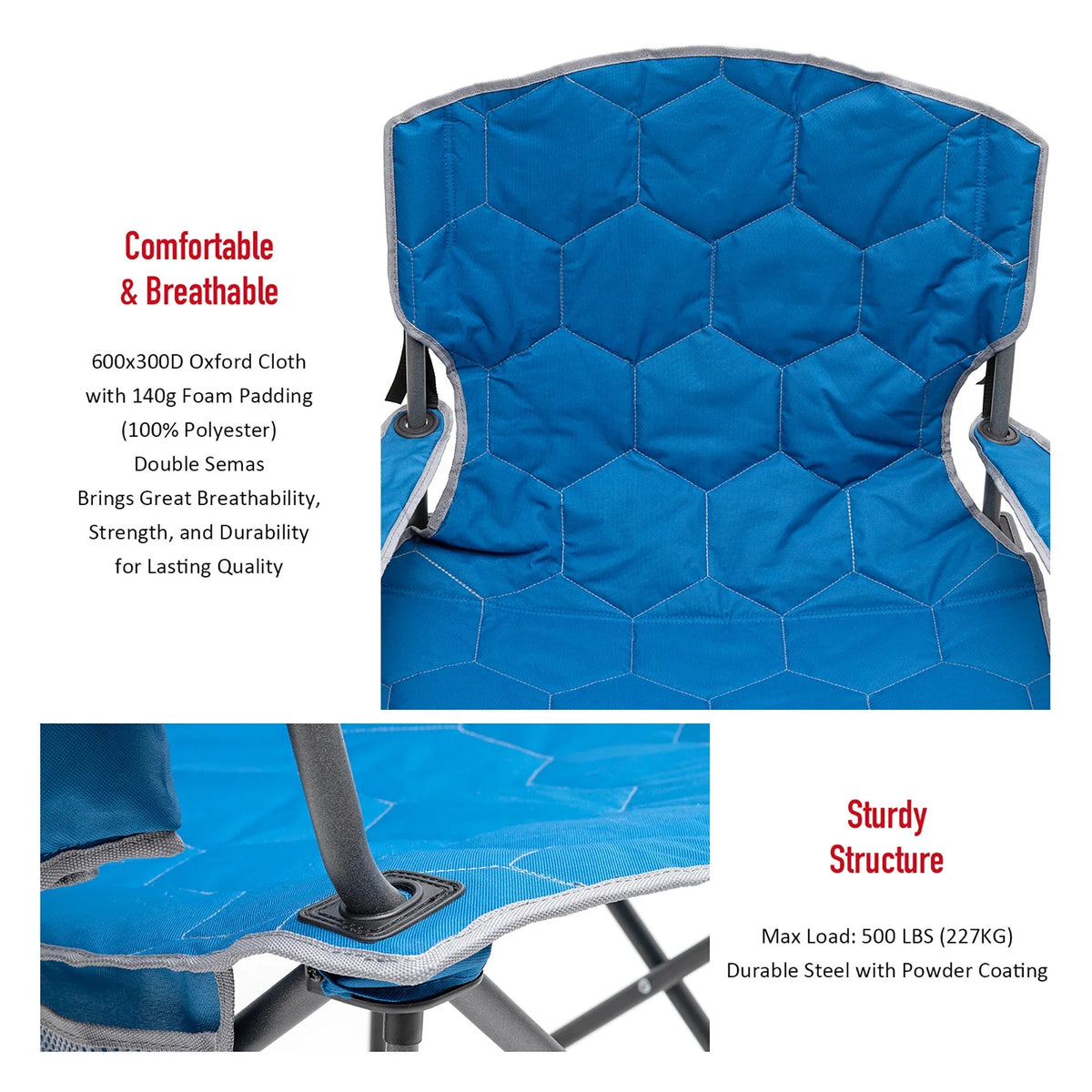comfort Luxurious our for unmatched enthusiasts. Camping for Indulge XXL Big - premium in chair with exterior Chair - - 40"x8.5"x8" Tall 14.55 XXL People