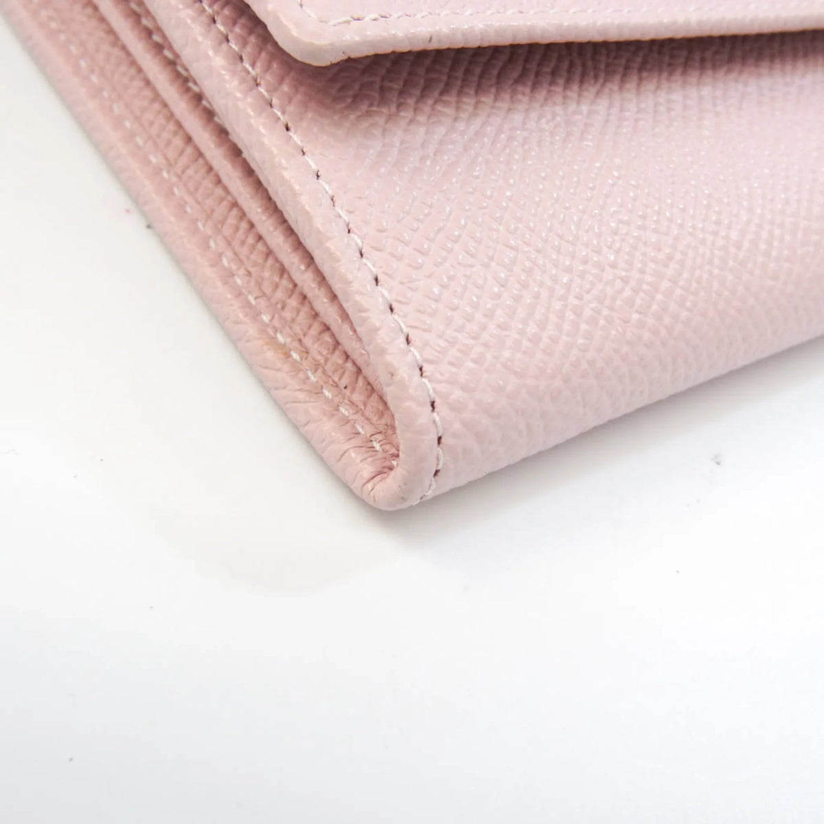 Bvlgari (Good) Pre-Owned 30415 Wallet Women's Pink Long Bvlgari (bi-fold) Leather Bvlgari