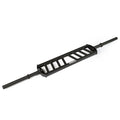 Barbell Olympic Multi-Grip Swiss/Football V3, 1,900 Titan Rated Bar Angled Hybrid Rackable LB, Fitness