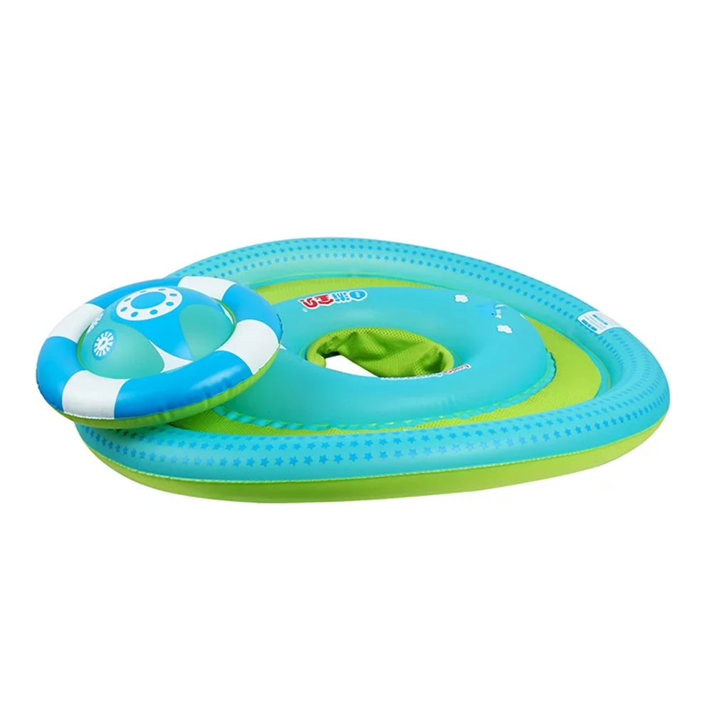 Boys 6-48 for Float Bottom Float Girls Seat Toddler Swim Float Inflatable Ring Pool with Detachable Float Months Pool Upper Swimming Float