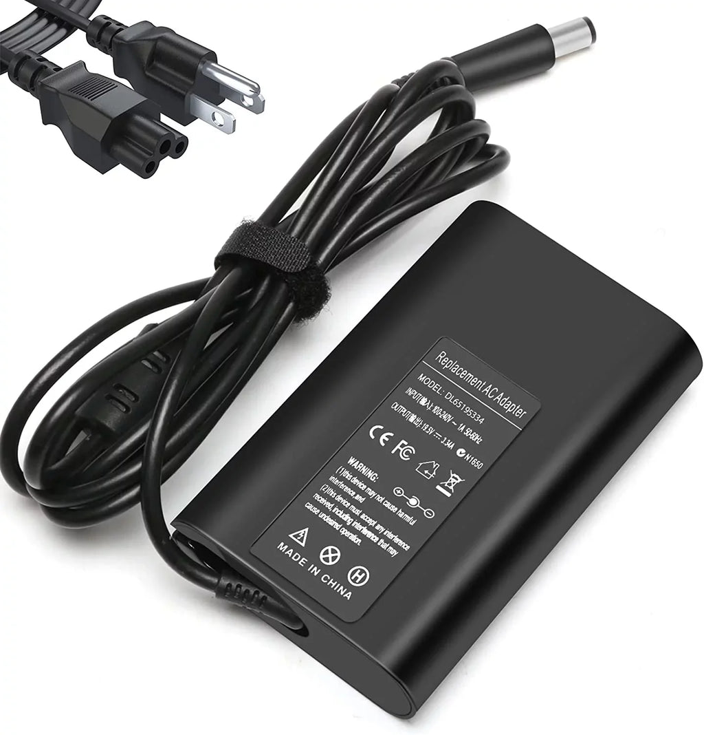 E6540 5500 Laptop AC 3440 5400 Charger E5470 E5450 7480 E7480 E6420 5480 LA65NM130 7490 for E7470 E5400 7390 Latitude LA65NS2-01 E6430 Adapter 65W E5420 7400