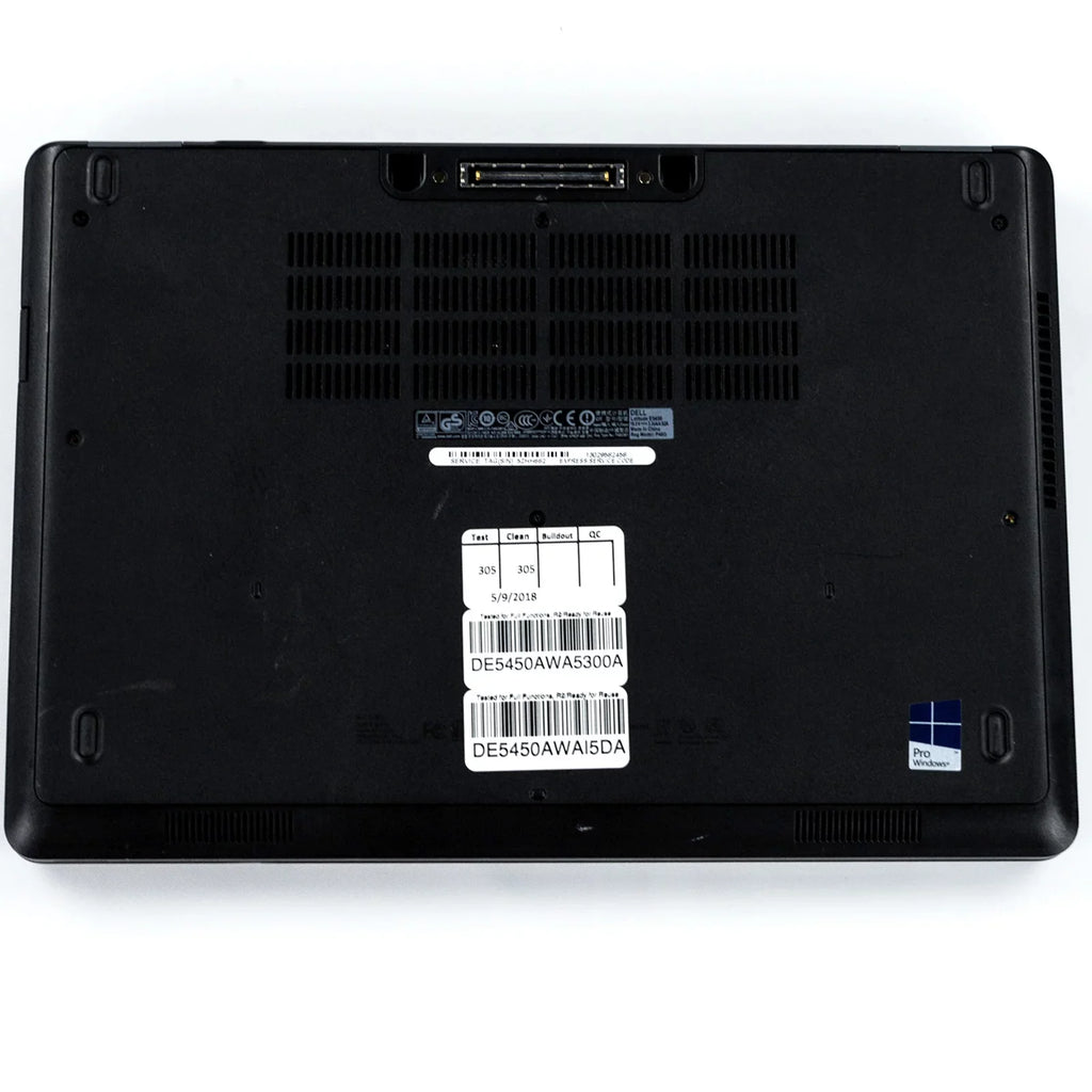4GB i5 Latitude 128GB 10 Used Laptop Dual-Core v.WCA SSD B Win E5450 Pro