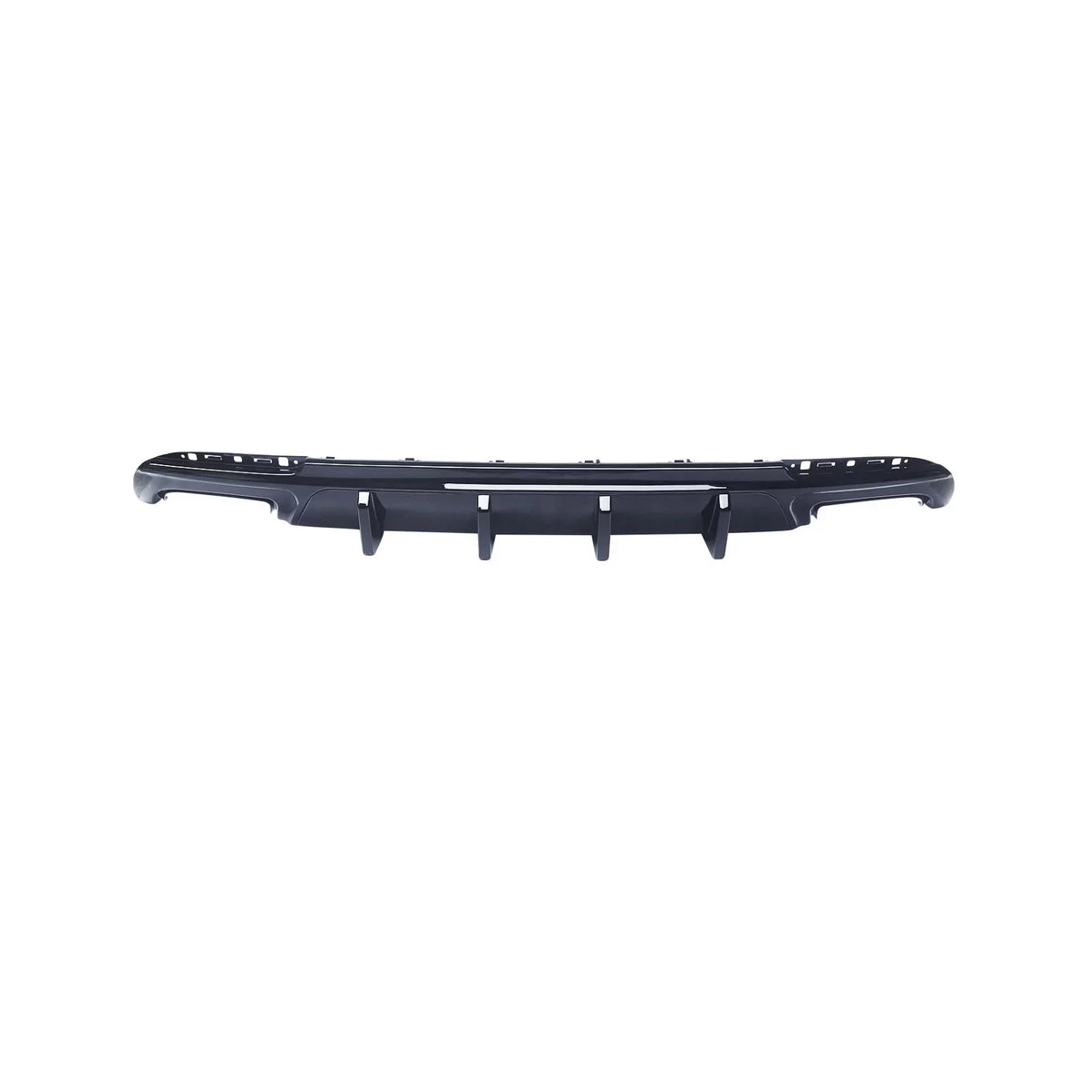 Lip 2015-2022 for Black NINTE Back Gloss Rear Exhaust Chrysler 300 SRT Diffuser Square