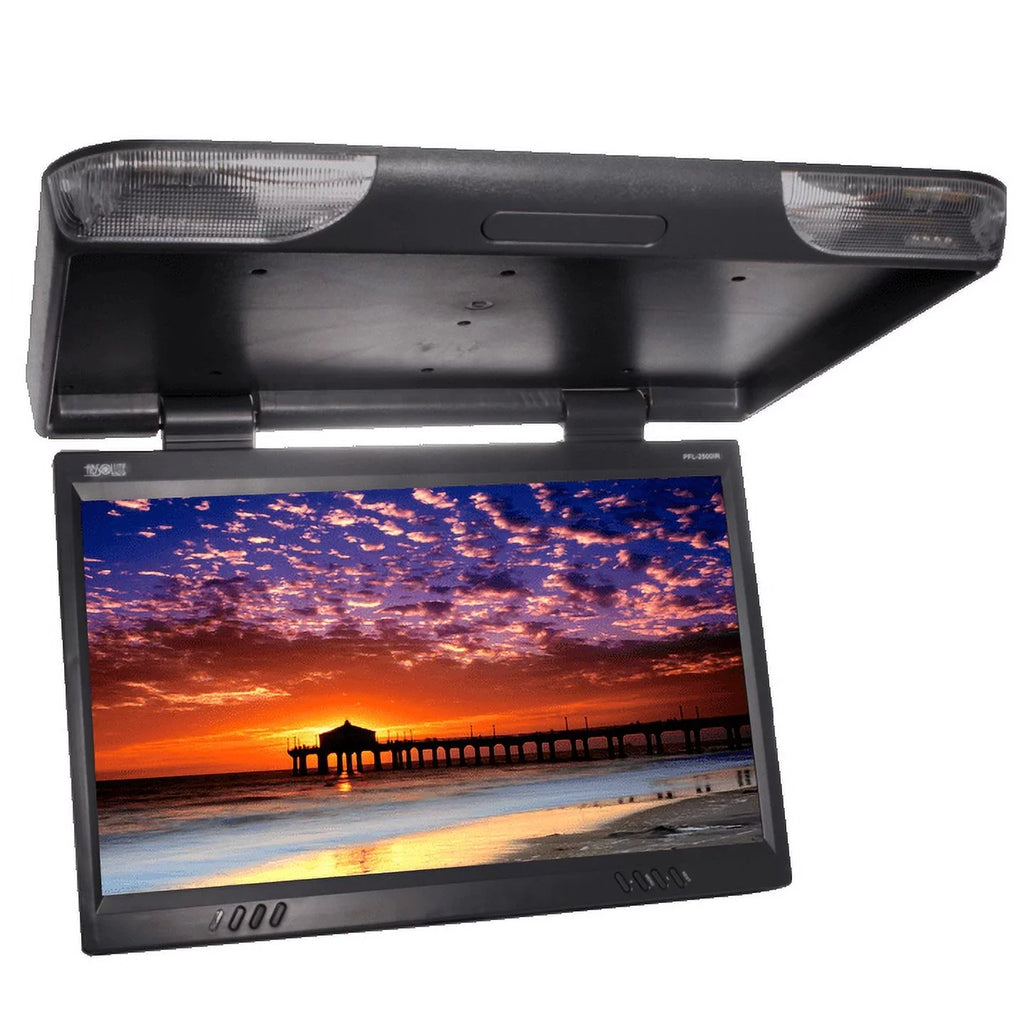 Flip-Down TFT-LCD 23-Inch Remo IR Overhead Transmitter Absolute Built-in and with PFL2300IRB Monitor