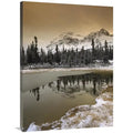 Tim Art in. Park, Banff Fitzharris Alberta, x - 30 Dusted 40 in Rocky Mountains National Canadian Print Snow, Canada