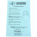 Filtration, dia, Filter 26" Disc w/ Zipper Universal Cover,