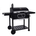 Gourmet Cooking, CD2030AN 30-Inch Grill, Deluxe Royal Backyard Black, Camping Patio Picnic Large Smoker Charcoal BBQ
