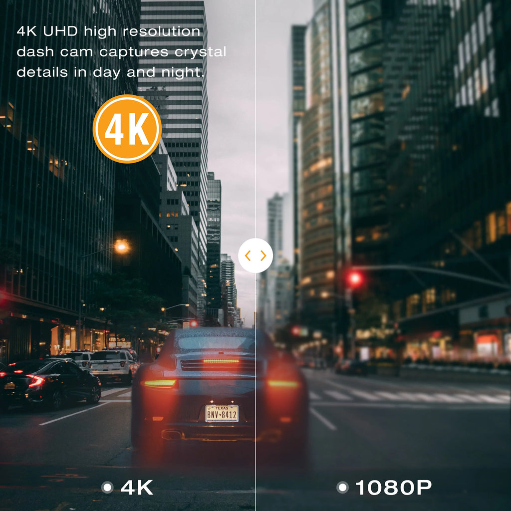 24H with 1080 Vision, Dual Night Loop Cam Front GPS Recording, Dash 170° Camera Wide for Dash Inside, WDR 1.5" Campark Car Cars Parking and Angle, Camera, Monitor