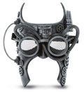 Silver Robot - Steampunk Goggle Gladiator Studio Mask Attitude Costume Half Face