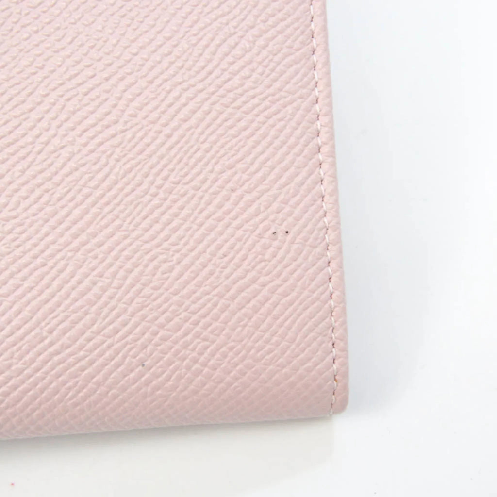 Bvlgari (Good) Pre-Owned 30415 Wallet Women's Pink Long Bvlgari (bi-fold) Leather Bvlgari