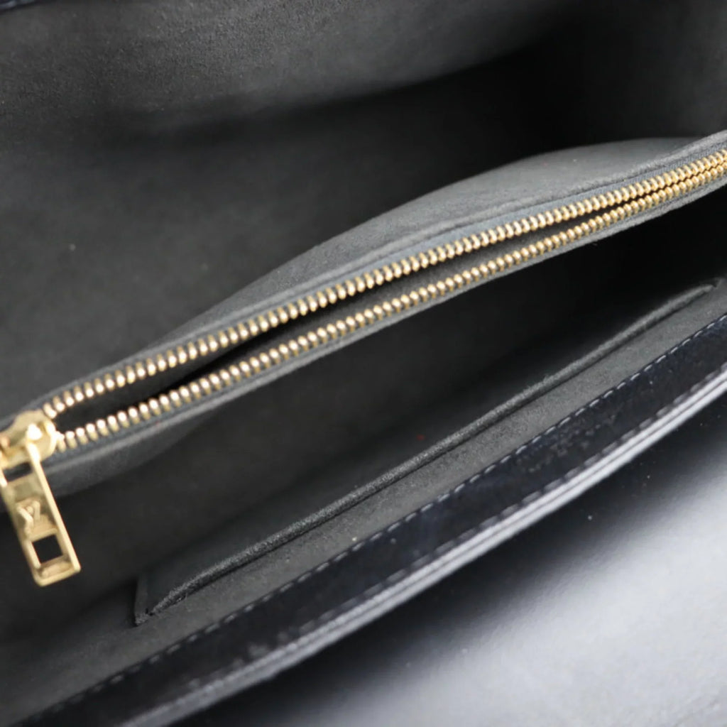 Shadow (Good) Leather One Monogram Verry M51989 Noir Shoulder Pre-Owned 2WAY Bag Handbag Handle