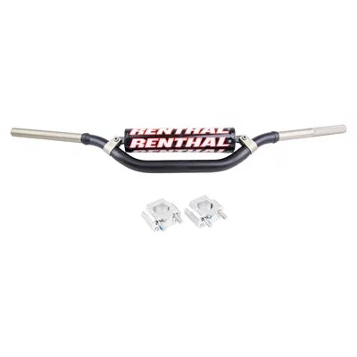 Bar Bend YZ400 1976-1979 Renthal and Bar Ricky Carmichael Twinwall Black Big Yamaha Universal for Tusk Clamp Kit