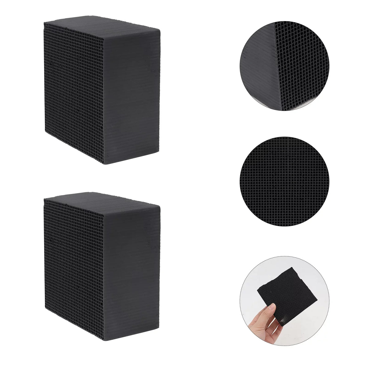 Cleaning Fish Etereauty Efficient Cleaners Cubes Tank Filtering Fish Filtration Tank 2pcs