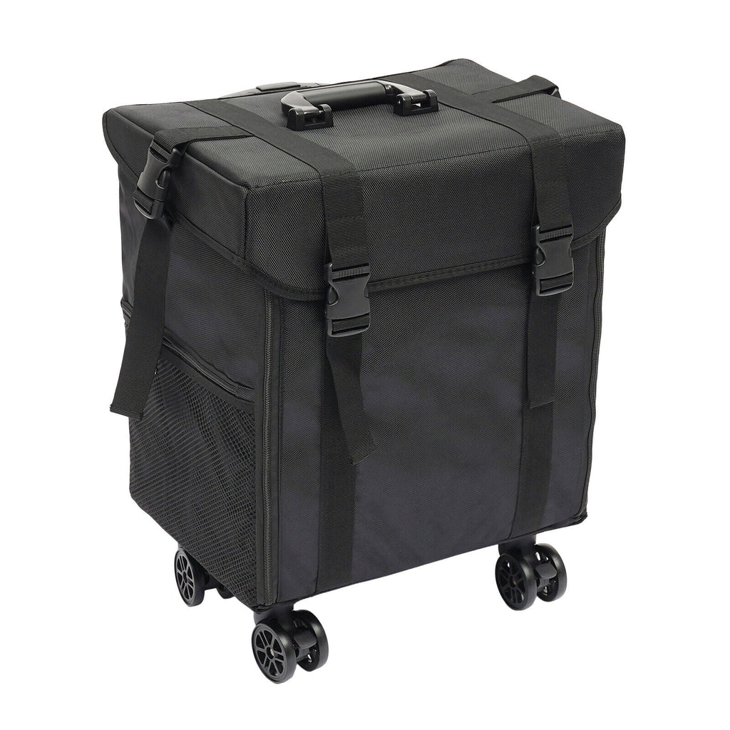 Makeup Makeup Wheels Up Trolley, with Suitcase Suitcase Rolling Case, Case Make Cosmetic Trolley, Cosmetic