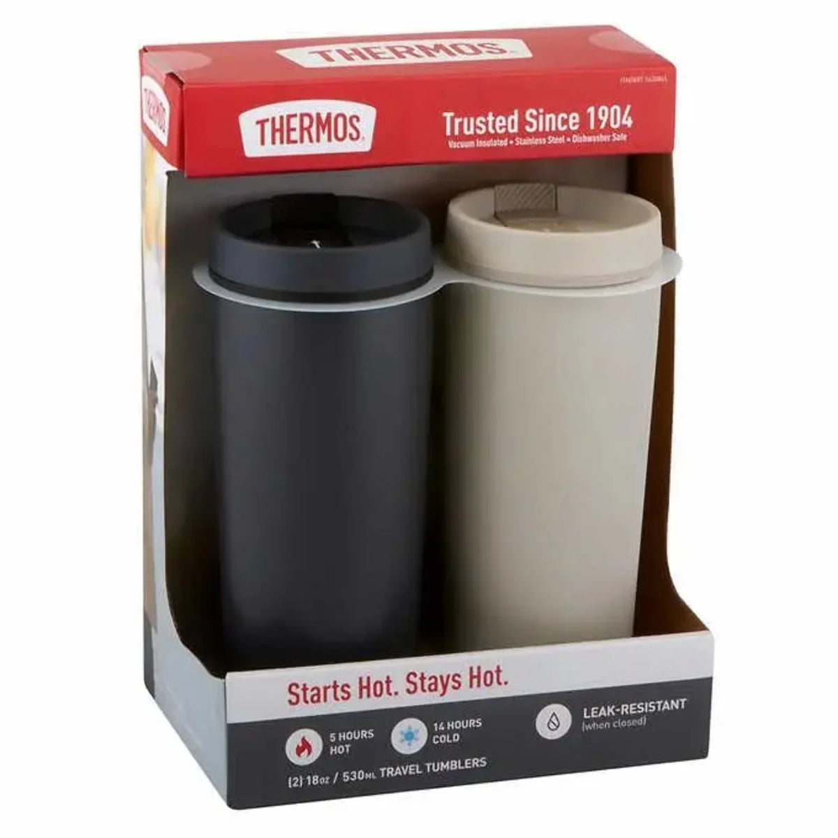 Stainless Tumblers Travel 2-Pack THERMOS Steel