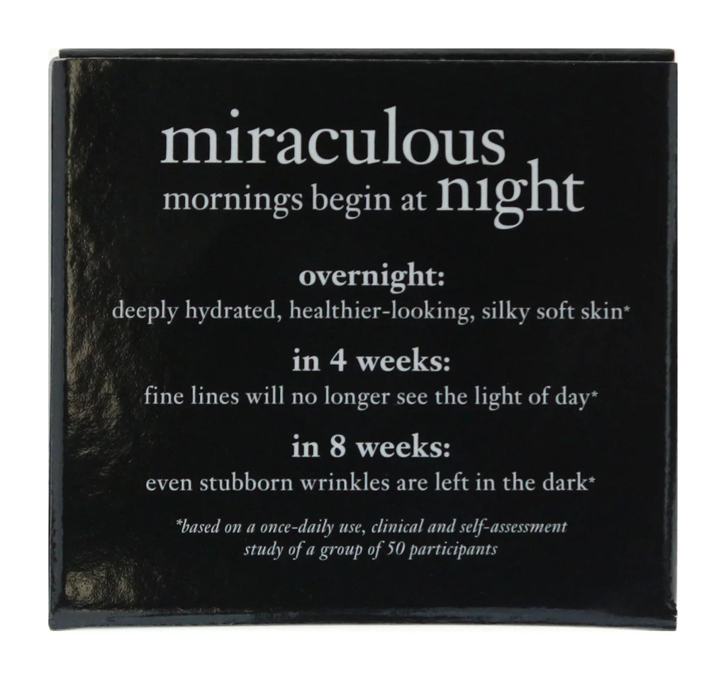 Oz Resetting 2 Age Anti-Wrinkle Moisturizer, Philosophy Miracle Worker Nighttime