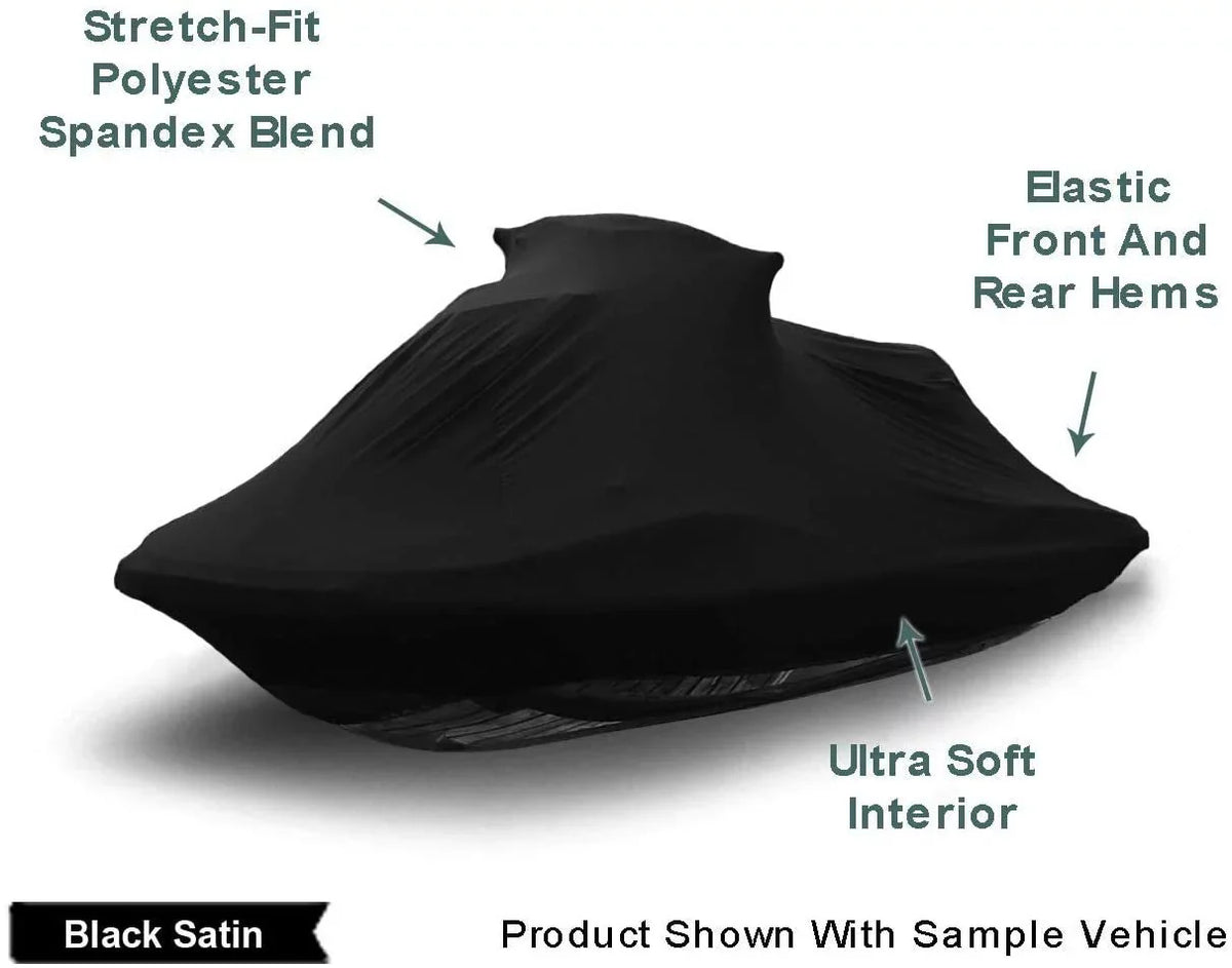 Includes Dust Soft Black Indoor - - Inside! - Protects Limited Satin - for ONLY & Ski Dings from Storage Jet Bag Stretchy 155 Cover Ultra 2011-2019 Indoor DOO SEA GTI &