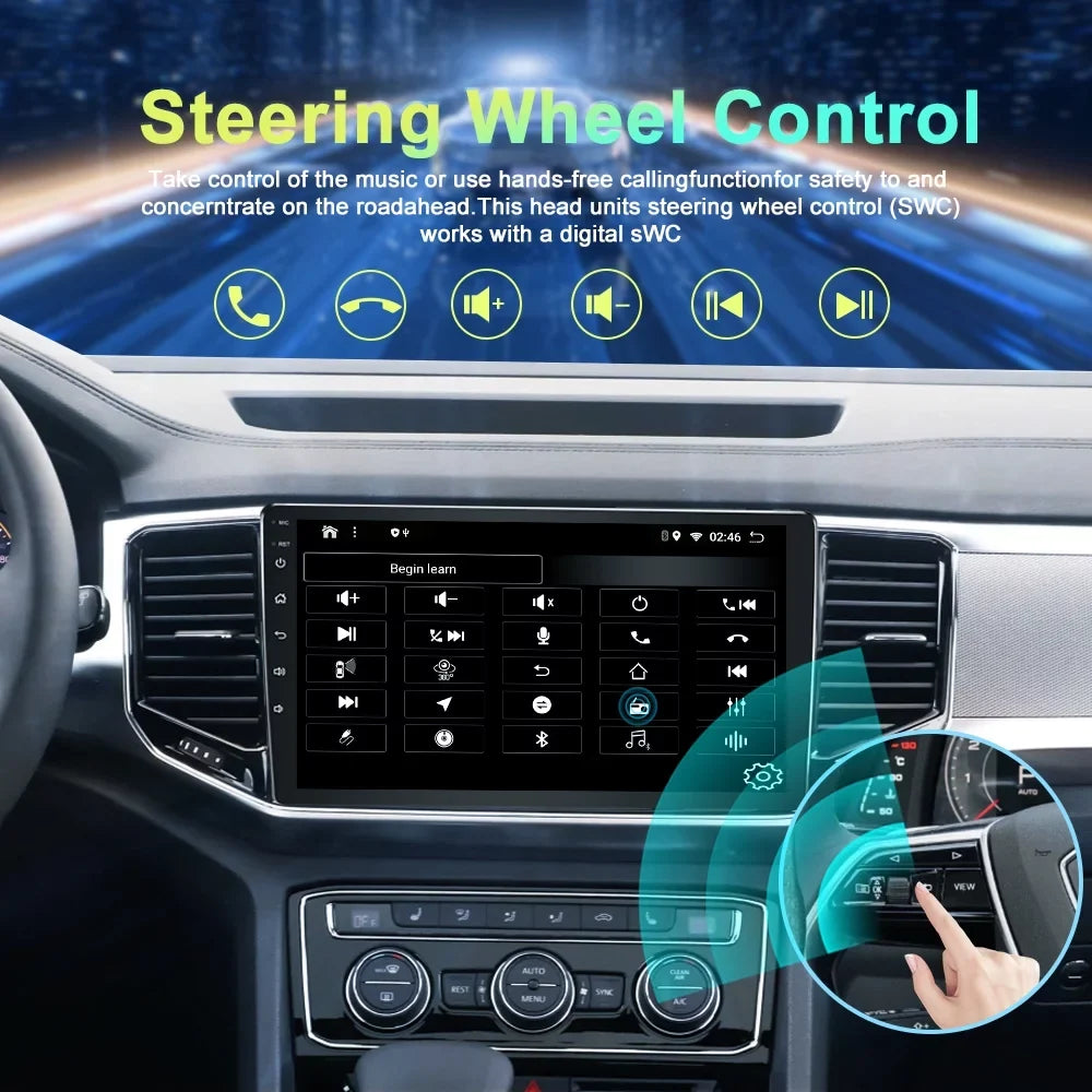 with Carplay Head Bluetooth 4+32GB N300 13 Tacoma Unit Backup Android Toyota GPS Camera For Radio 2016-21