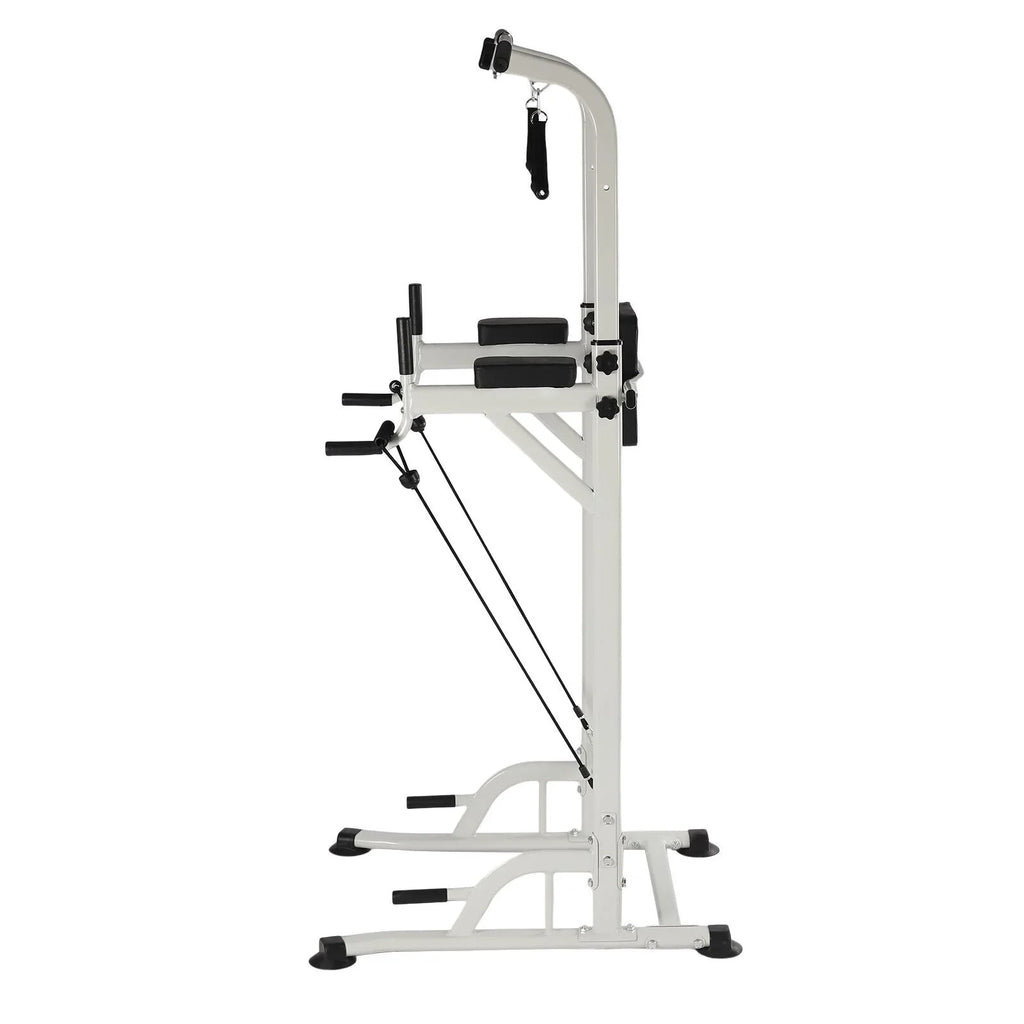 Tower Dip Up Gym Station Chin Black Pull Home Bar Push Power Gym Power Home Height Tower Adjustable
