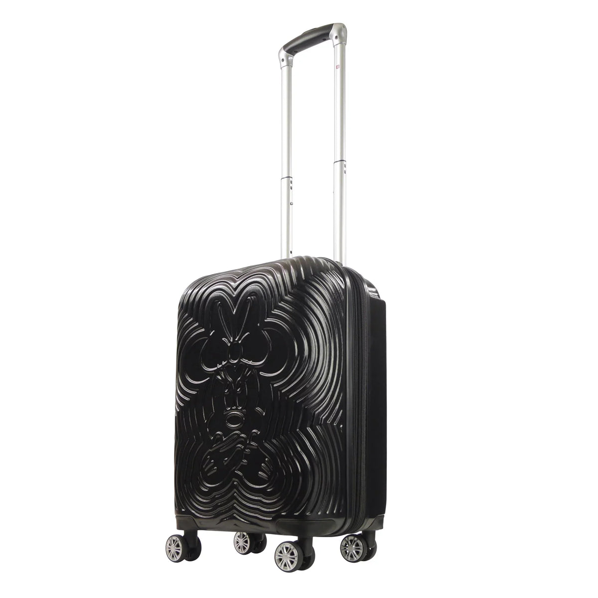 Wheels, Black Luggage, Minnie Suitcase 21 Carry Mouse On Molded Rolling Disney with Hardshell Inch