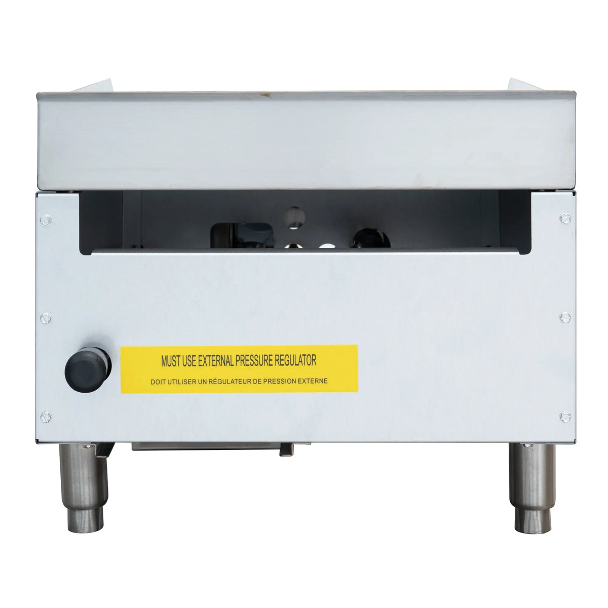 30,000 Griddle Gas BTU 18 in Natural in. Stainless-Steel 1-Burner with (KM-GG1-18M)