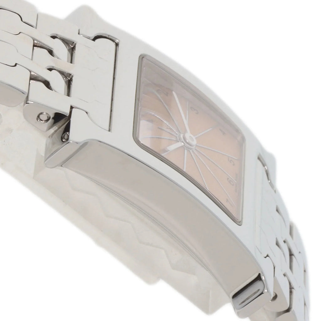 Stainless H HH1.210 Wristwatch Hermes Watch Ladies HERMES (Good) Pre-Owned Steel/SS
