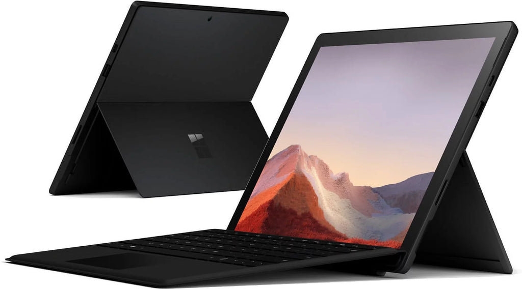 7, Black, Windows Microsoft i5-1035G4, PUV-00016 10 Pro Plus Touch-Screen, Graphics, Memory, Surface Core Tablet 12.3" 256GB Intel Iris 8GB SSD, Matte Home,