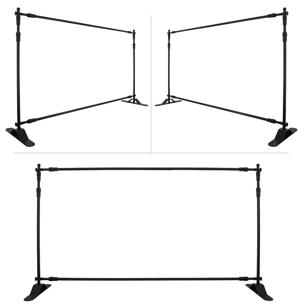 SHZOND Large x Photography Banner Banner 10 Support 8ft Backdrop Background Stand Stand Stand Kit,