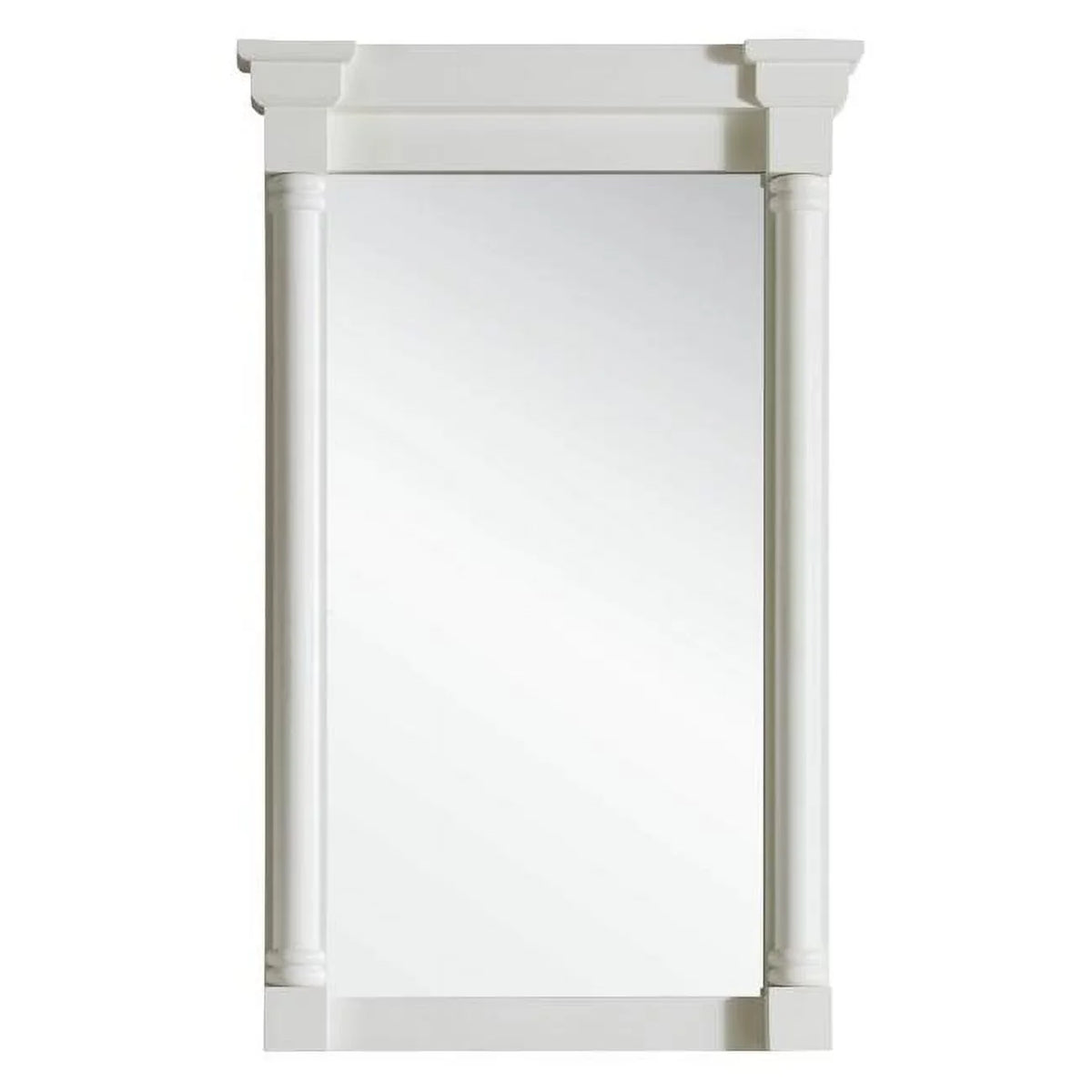 James Bright Furniture Martin Mirror, 23 & Savannah Providence in. White
