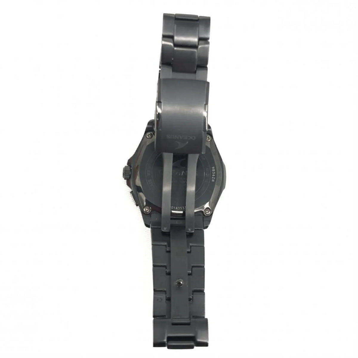 OCW-S100B-1AJF OCIANUS Pre-Owned Quartz Radio Solar (Fair) Black CASIO Casio