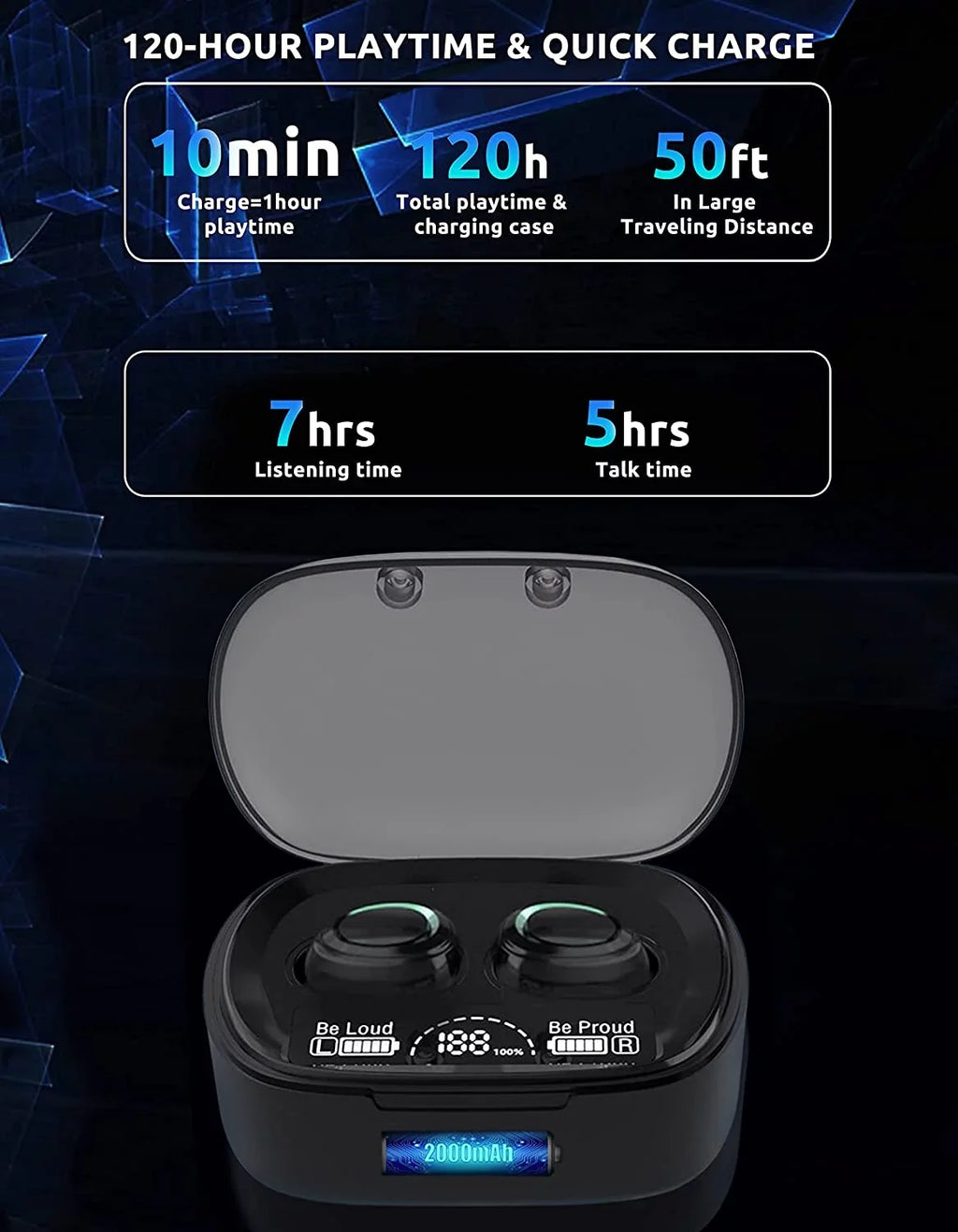 Waterproof with BlueTooth IPX3 Compatible / Wireless Touch Noise Sweatproof 5G/Plus/Ultra (Black) V5.1 Mic Galaxy / S21+ Reduction with PRO Earbuds